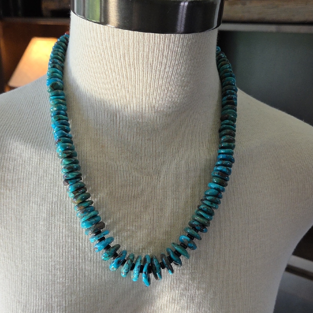 Turquoise Beaded Necklace